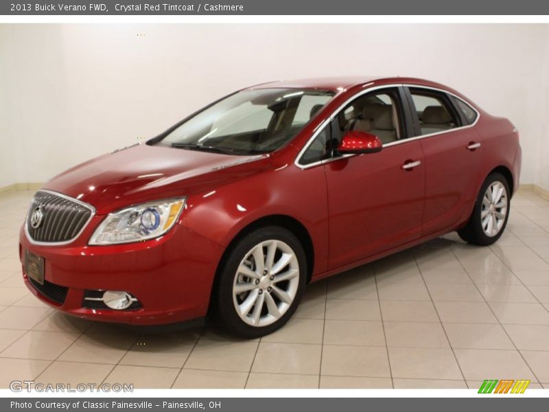 Crystal Red Tintcoat / Cashmere 2013 Buick Verano FWD