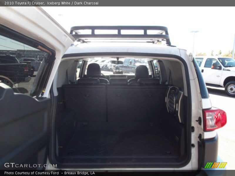 Iceberg White / Dark Charcoal 2010 Toyota FJ Cruiser