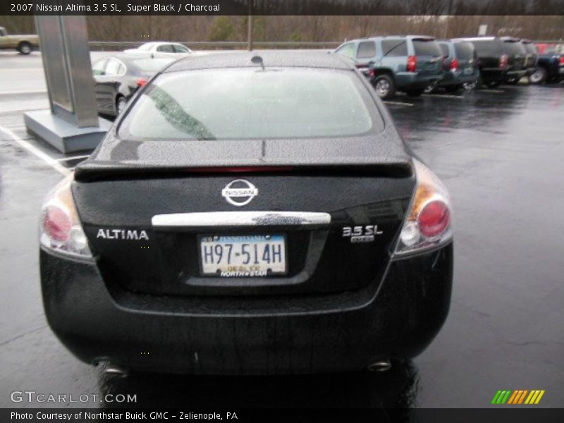 Super Black / Charcoal 2007 Nissan Altima 3.5 SL