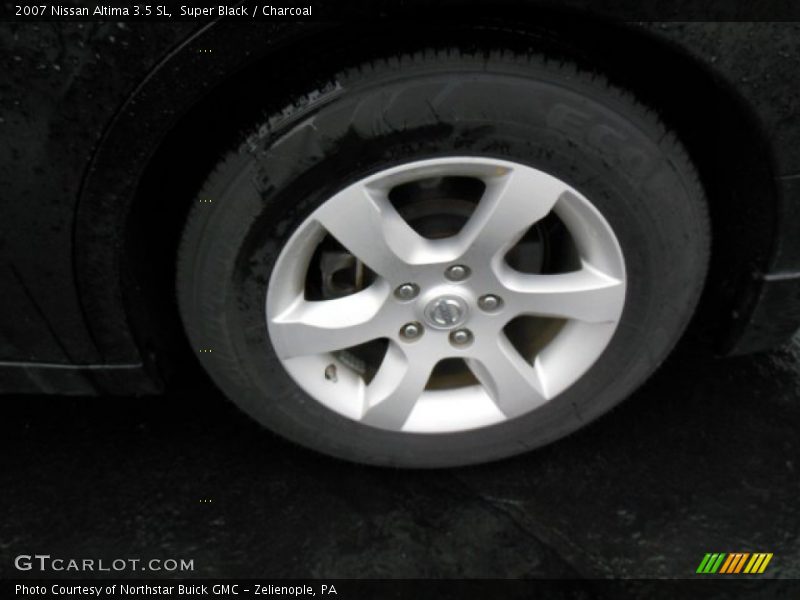 Super Black / Charcoal 2007 Nissan Altima 3.5 SL