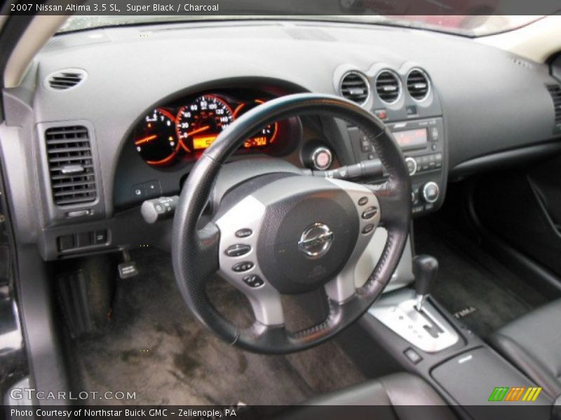 Super Black / Charcoal 2007 Nissan Altima 3.5 SL