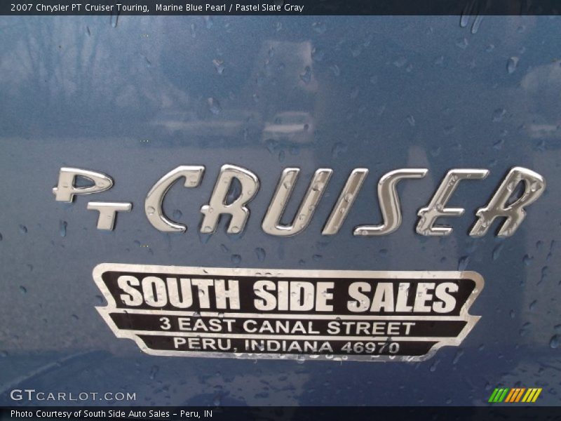 Marine Blue Pearl / Pastel Slate Gray 2007 Chrysler PT Cruiser Touring