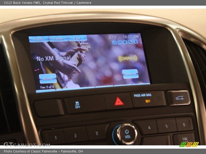 Crystal Red Tintcoat / Cashmere 2013 Buick Verano FWD