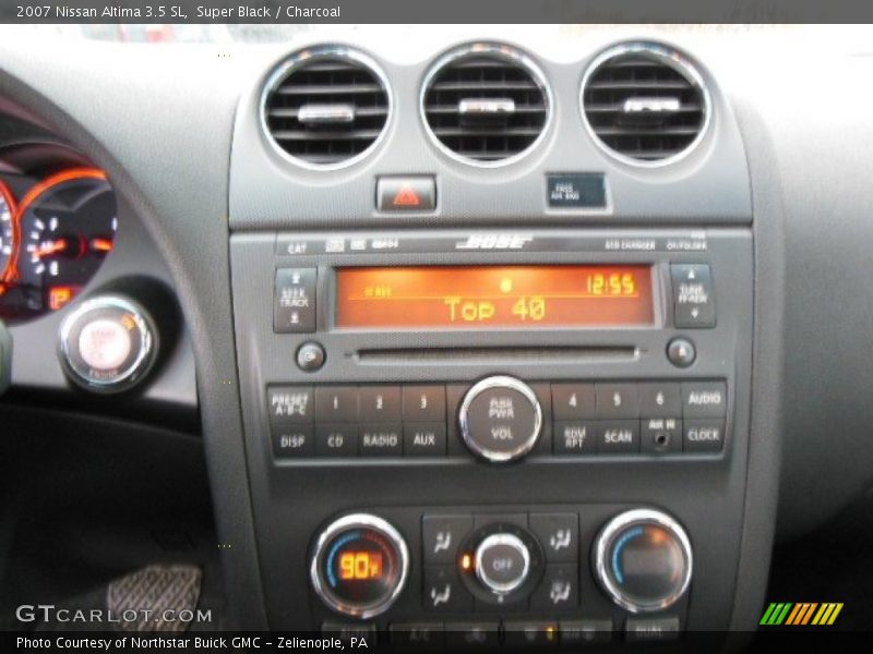 Super Black / Charcoal 2007 Nissan Altima 3.5 SL