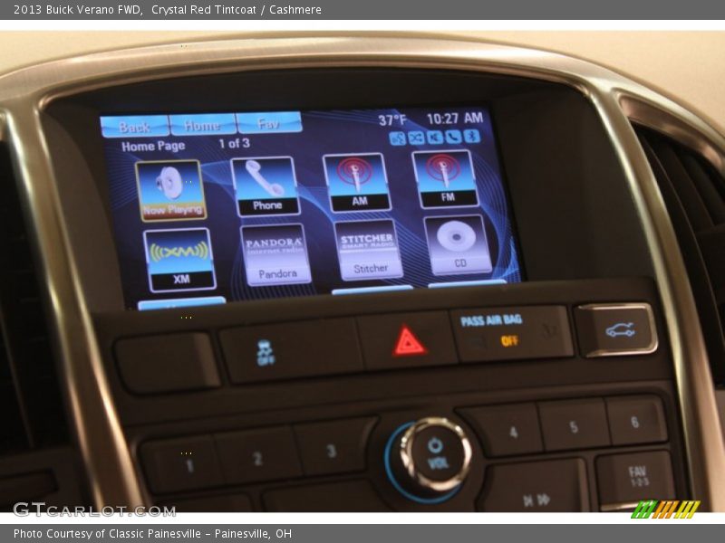 Crystal Red Tintcoat / Cashmere 2013 Buick Verano FWD
