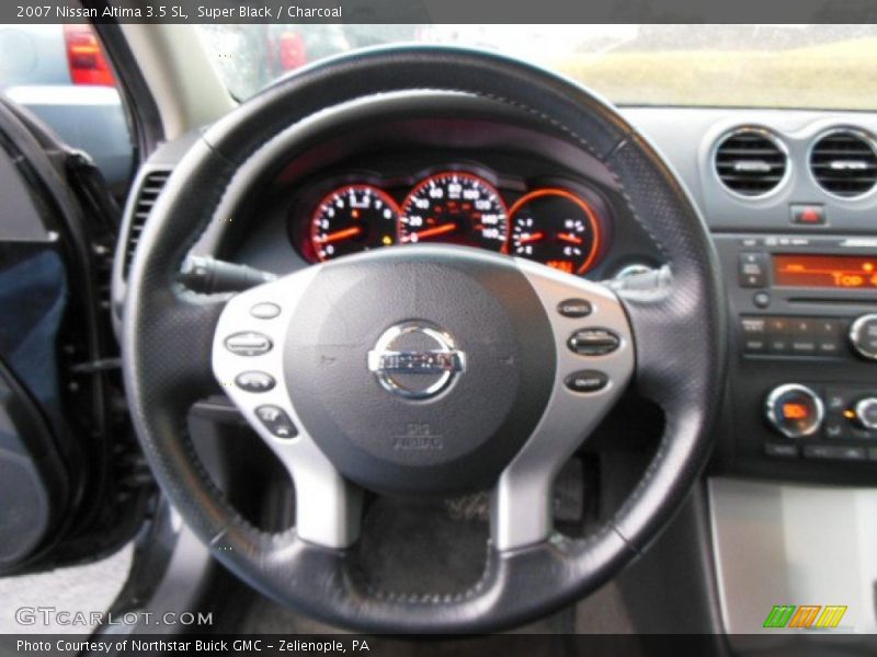 Super Black / Charcoal 2007 Nissan Altima 3.5 SL