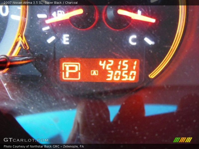 Super Black / Charcoal 2007 Nissan Altima 3.5 SL