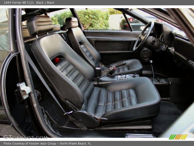 Front Seat of 1984 BB 512i 
