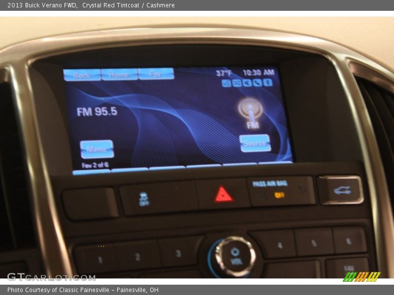 Crystal Red Tintcoat / Cashmere 2013 Buick Verano FWD