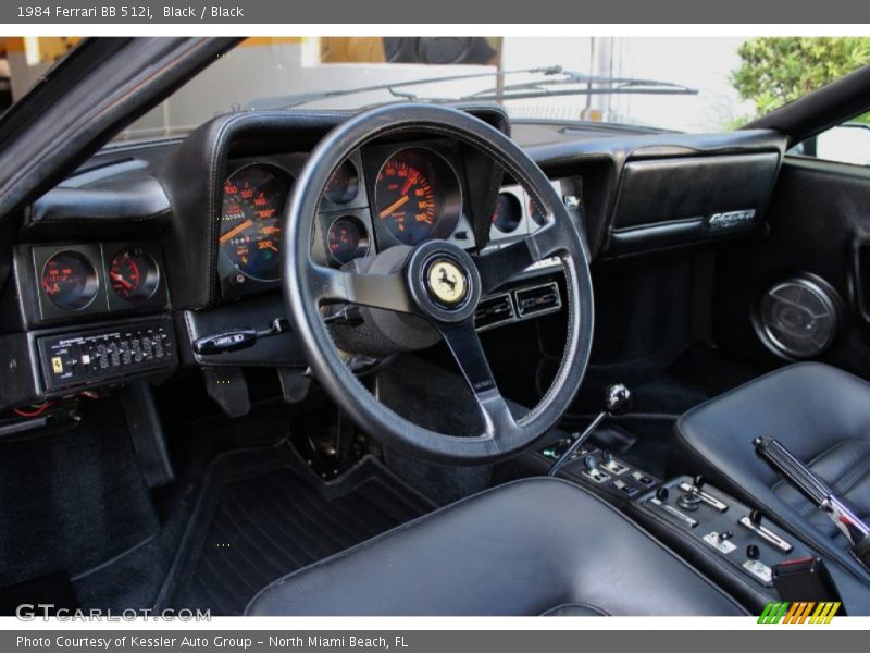 Black Interior - 1984 BB 512i  