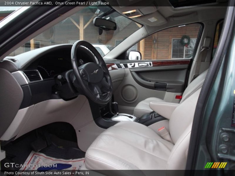 Onyx Green Pearl / Light Taupe 2004 Chrysler Pacifica AWD
