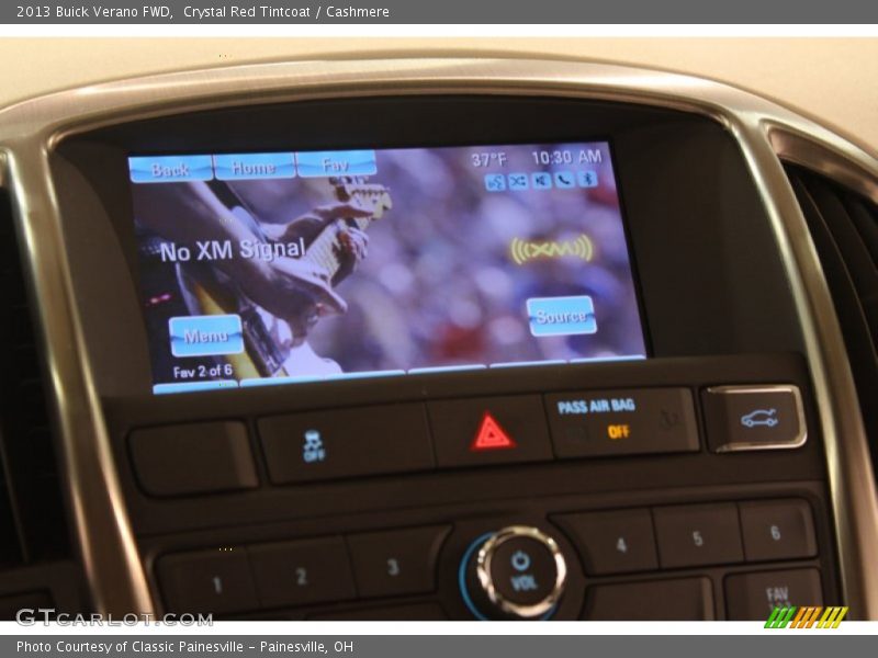 Crystal Red Tintcoat / Cashmere 2013 Buick Verano FWD