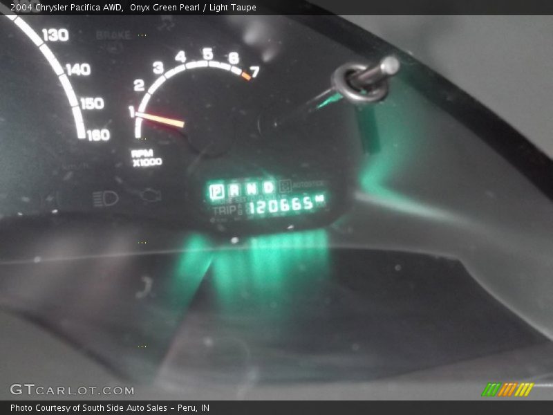 Onyx Green Pearl / Light Taupe 2004 Chrysler Pacifica AWD