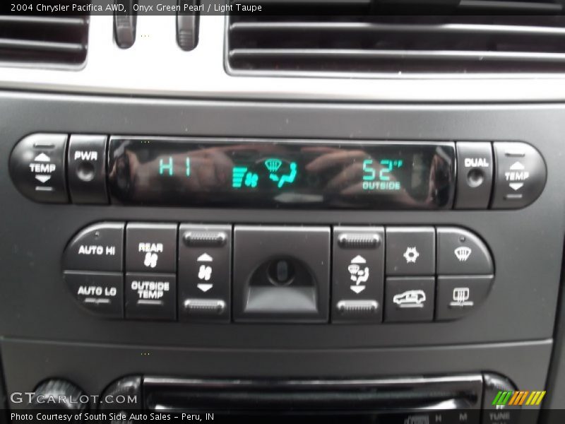 Controls of 2004 Pacifica AWD