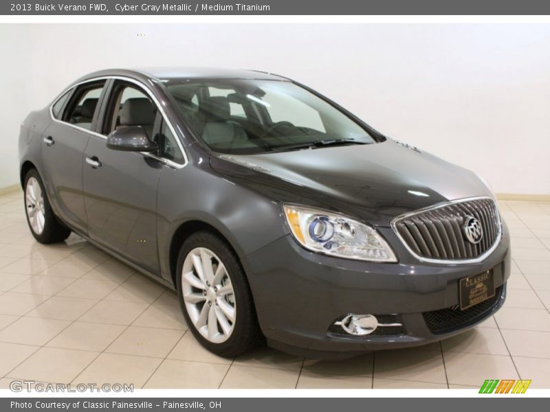 Cyber Gray Metallic / Medium Titanium 2013 Buick Verano FWD