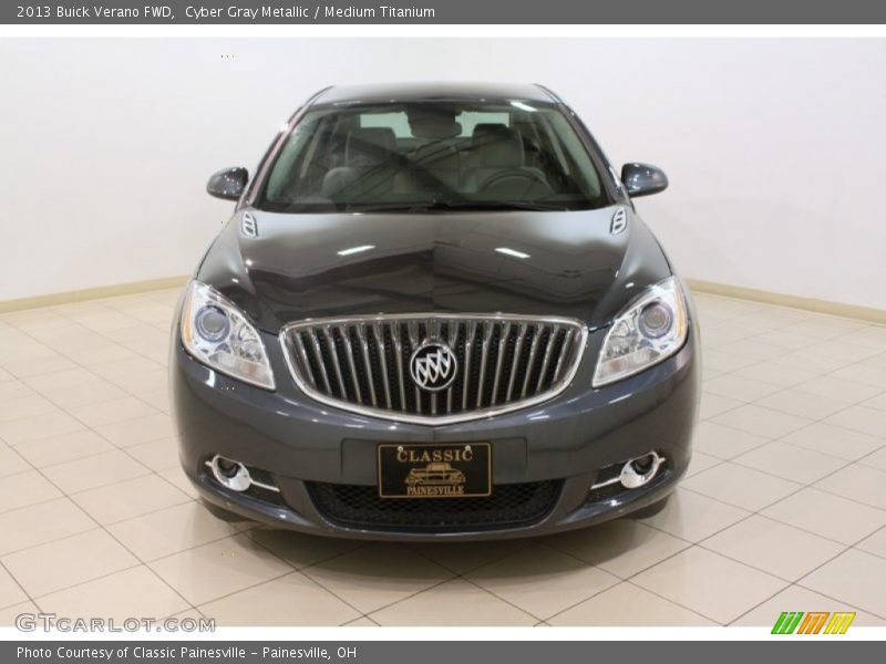 Cyber Gray Metallic / Medium Titanium 2013 Buick Verano FWD