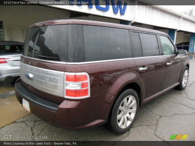 Cinnamon Metallic / Charcoal Black 2010 Ford Flex Limited