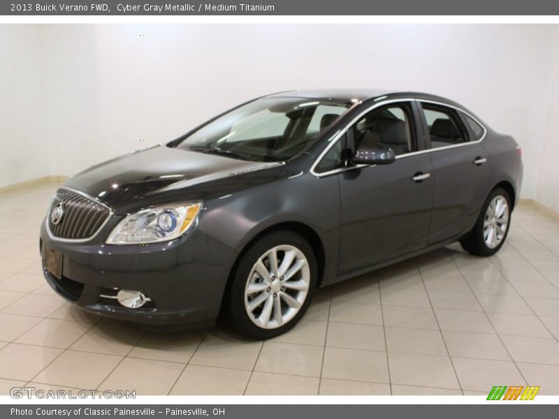 Cyber Gray Metallic / Medium Titanium 2013 Buick Verano FWD