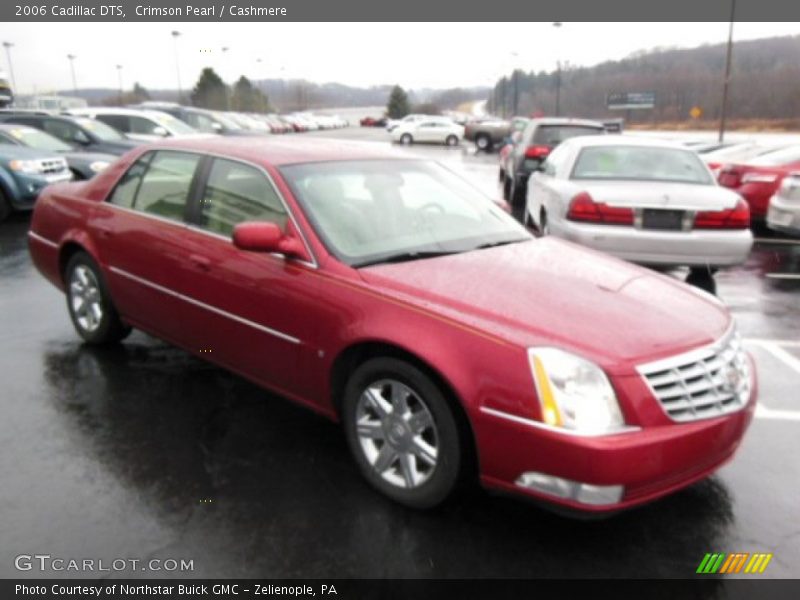 Crimson Pearl / Cashmere 2006 Cadillac DTS