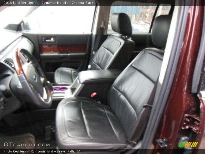 Cinnamon Metallic / Charcoal Black 2010 Ford Flex Limited