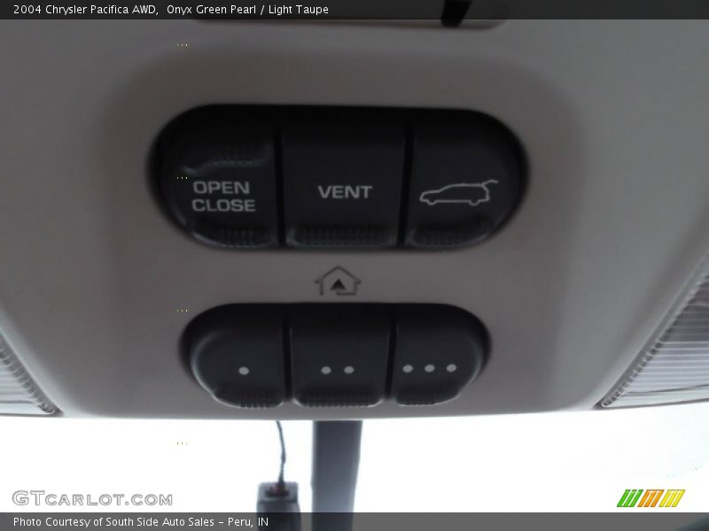 Controls of 2004 Pacifica AWD