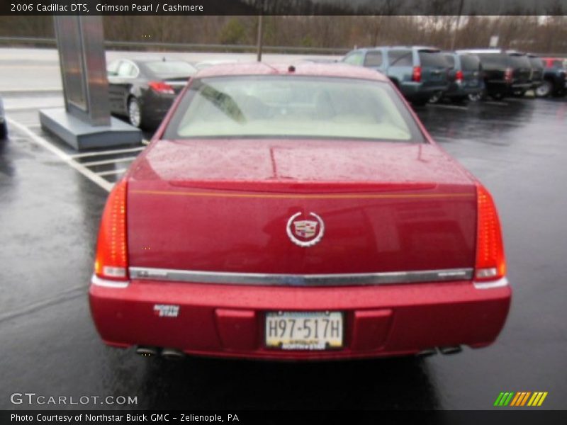 Crimson Pearl / Cashmere 2006 Cadillac DTS