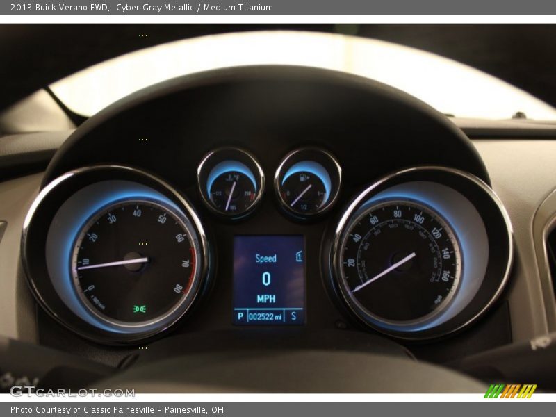 Cyber Gray Metallic / Medium Titanium 2013 Buick Verano FWD