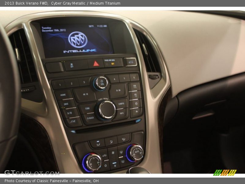 Cyber Gray Metallic / Medium Titanium 2013 Buick Verano FWD