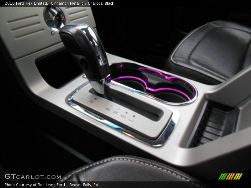 Cinnamon Metallic / Charcoal Black 2010 Ford Flex Limited