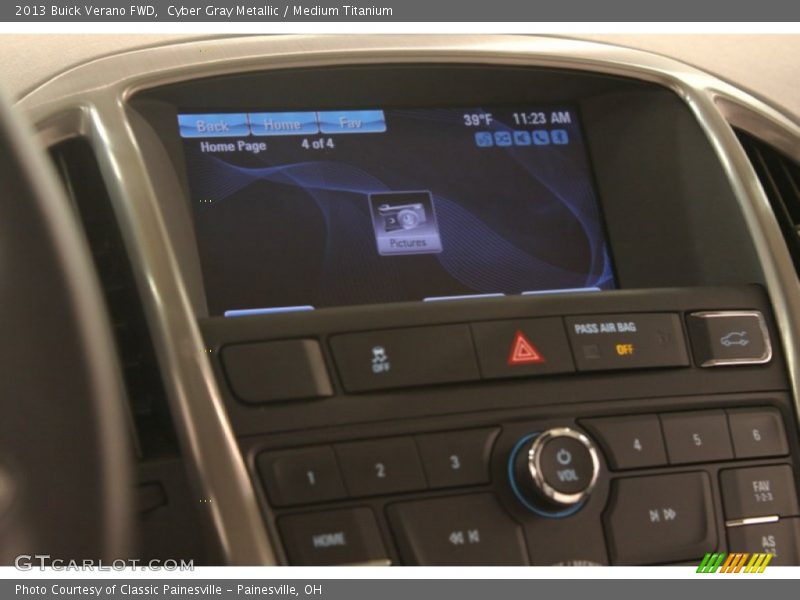 Cyber Gray Metallic / Medium Titanium 2013 Buick Verano FWD