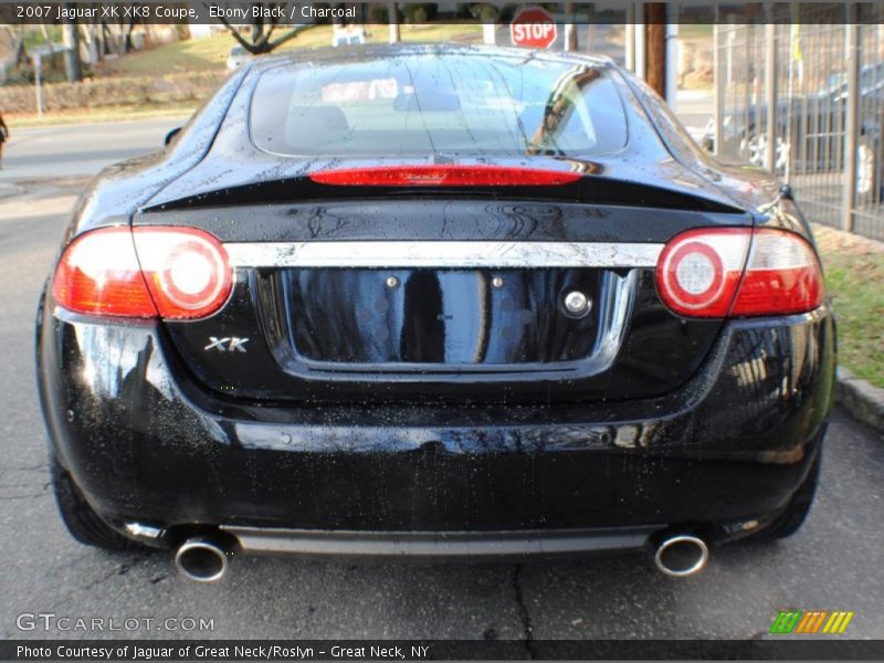 Ebony Black / Charcoal 2007 Jaguar XK XK8 Coupe