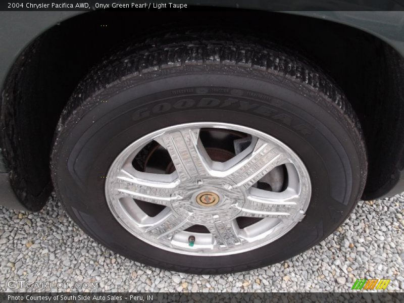 Onyx Green Pearl / Light Taupe 2004 Chrysler Pacifica AWD