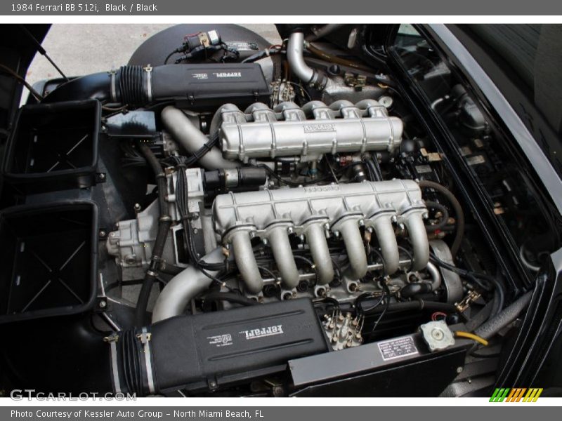  1984 BB 512i  Engine - 5.0 Liter DOHC 24-Valve Flat 12 Cylinder