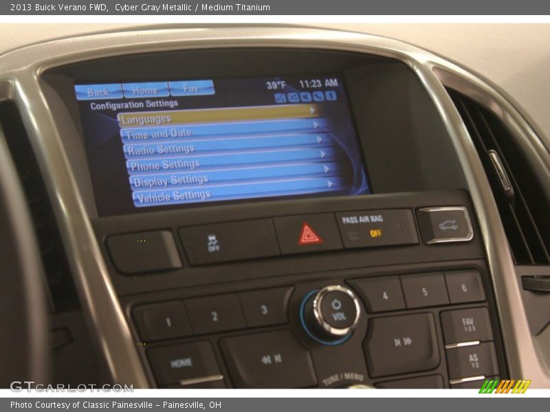 Cyber Gray Metallic / Medium Titanium 2013 Buick Verano FWD