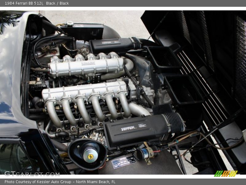  1984 BB 512i  Engine - 5.0 Liter DOHC 24-Valve Flat 12 Cylinder