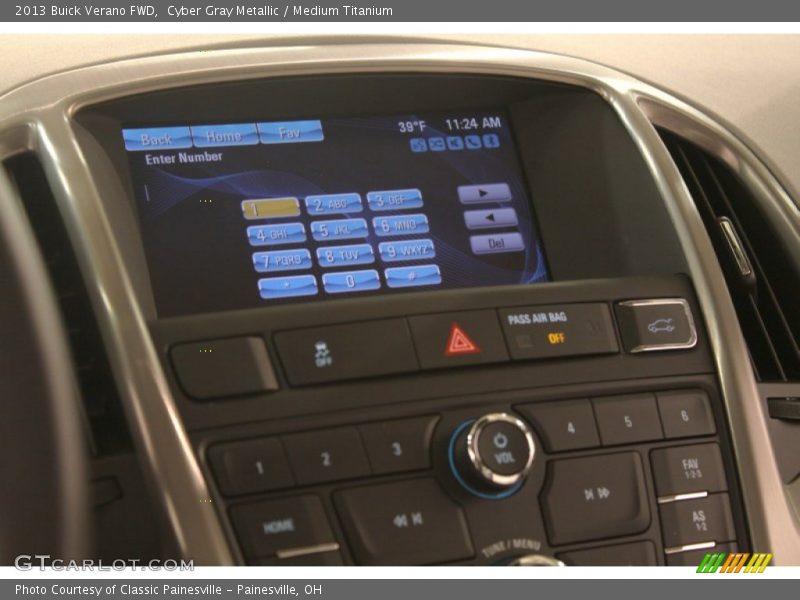 Cyber Gray Metallic / Medium Titanium 2013 Buick Verano FWD