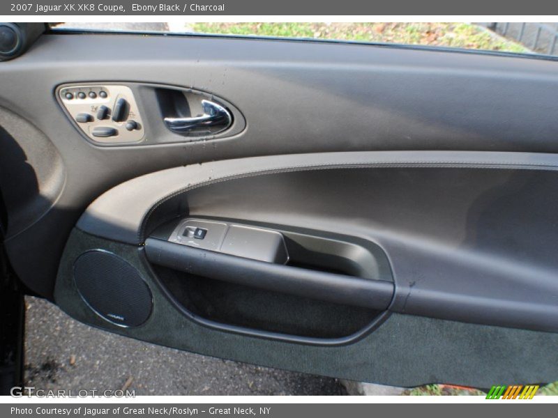 Ebony Black / Charcoal 2007 Jaguar XK XK8 Coupe