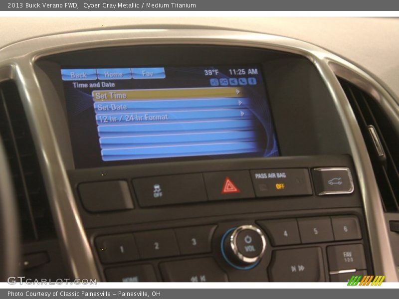 Cyber Gray Metallic / Medium Titanium 2013 Buick Verano FWD