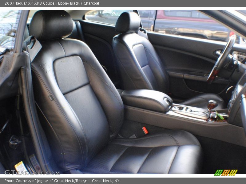 Ebony Black / Charcoal 2007 Jaguar XK XK8 Coupe