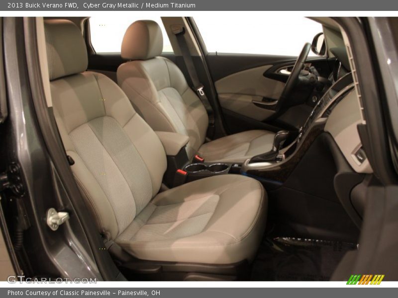 Cyber Gray Metallic / Medium Titanium 2013 Buick Verano FWD