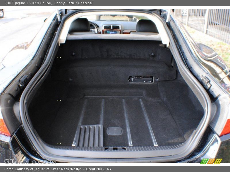 Ebony Black / Charcoal 2007 Jaguar XK XK8 Coupe