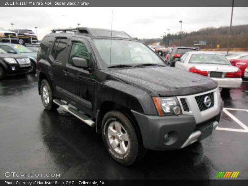Super Black / Gray 2011 Nissan Xterra S 4x4