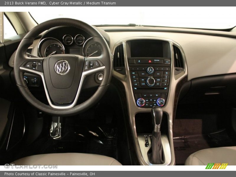Cyber Gray Metallic / Medium Titanium 2013 Buick Verano FWD