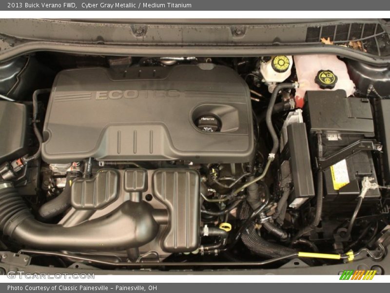 Cyber Gray Metallic / Medium Titanium 2013 Buick Verano FWD