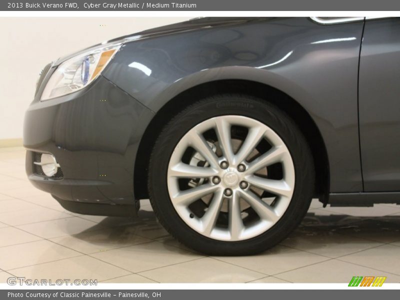 Cyber Gray Metallic / Medium Titanium 2013 Buick Verano FWD