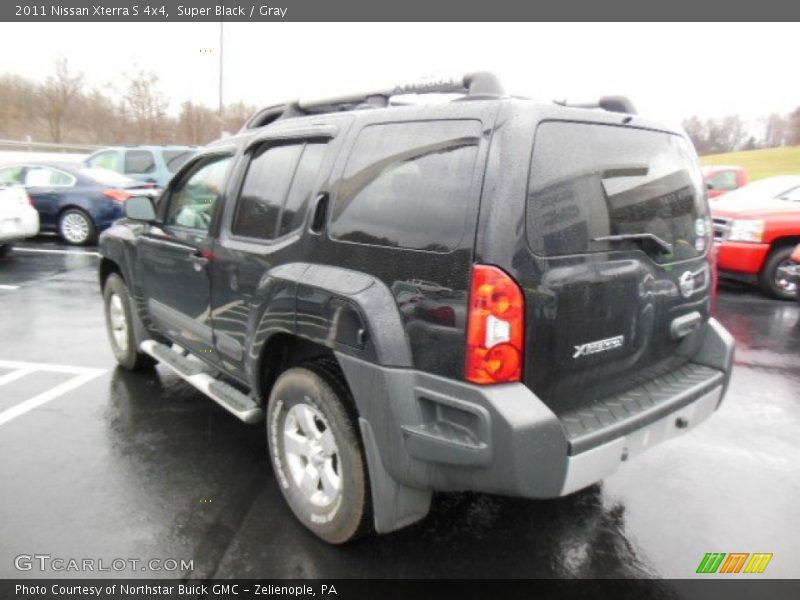 Super Black / Gray 2011 Nissan Xterra S 4x4