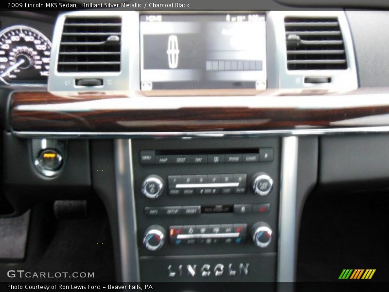 Brilliant Silver Metallic / Charcoal Black 2009 Lincoln MKS Sedan