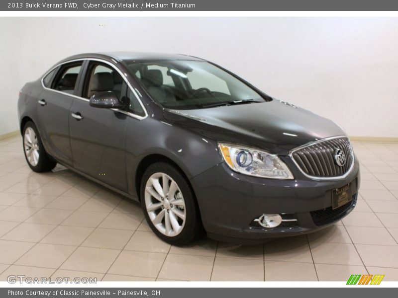 Cyber Gray Metallic / Medium Titanium 2013 Buick Verano FWD