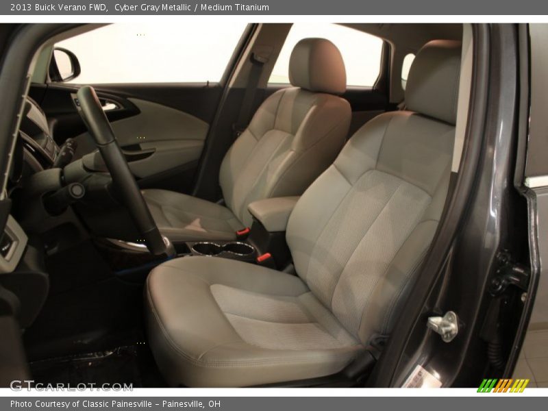 Cyber Gray Metallic / Medium Titanium 2013 Buick Verano FWD