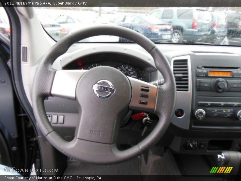 Super Black / Gray 2011 Nissan Xterra S 4x4